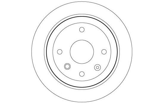 Disque de frein DF7381 TRW, Image 3