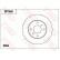 Disque de frein DF7452 TRW