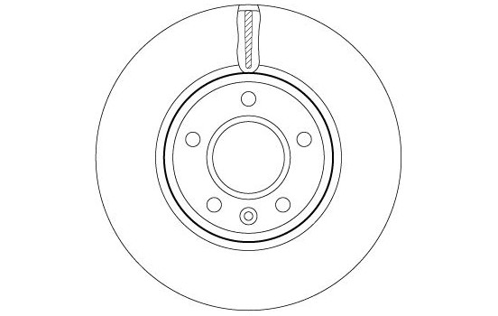 Disque de frein DF7923 TRW, Image 3