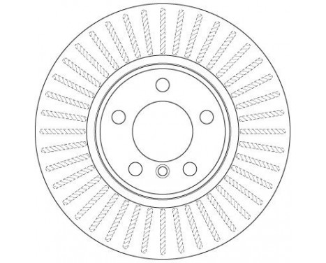 Disque de frein DF8050 TRW, Image 3