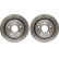 Disque de frein DF8335 TRW