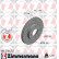 Disque de frein DISQUE DE FREIN SPORT COAT Z 100.1204.52 Zimmermann, Vignette 2