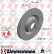 Disque de frein DISQUE DE FREIN SPORT COAT Z 100.3305.52 Zimmermann, Vignette 2