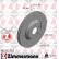 Disque de frein DISQUE DE FREIN SPORT COAT Z 100.3327.52 Zimmermann, Vignette 2
