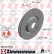 Disque de frein DISQUE DE FREIN SPORT COAT Z 100.3373.52 Zimmermann, Vignette 2