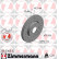 Disque de frein DISQUE DE FREIN SPORT COAT Z 230.2365.52 Zimmermann, Vignette 2