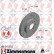 Disque de frein DISQUE DE FREIN SPORT COAT Z 280.3153.52 Zimmermann, Vignette 2