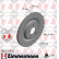 Disque de frein DISQUE DE FREIN SPORT COAT Z 290.2265.52 Zimmermann, Vignette 2