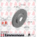 Disque de frein DISQUE DE FREIN SPORT COAT Z 320.3806.52 Zimmermann, Vignette 2