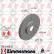 Disque de frein DISQUE DE FREIN SPORT COAT Z 370.3080.52 Zimmermann, Vignette 2