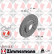 Disque de frein DISQUE DE FREIN SPORT COAT Z 430.1454.52 Zimmermann, Vignette 2
