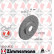 Disque de frein DISQUE DE FREIN SPORT COAT Z 540.2491.52 Zimmermann, Vignette 2