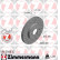 Disque de frein DISQUE DE FREIN SPORT COAT Z 590.2580.52 Zimmermann, Vignette 2