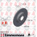 Disque de frein DISQUE DE FREIN SPORT COAT Z 600.3213.52 Zimmermann, Vignette 2