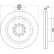 Disque de frein enduit 55231PRO 8DD 355 129-191 Hella
