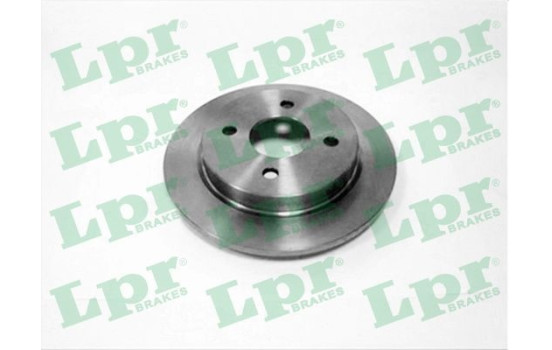 Disque de frein F1161P Lpr