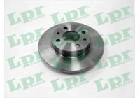 Disque de frein F2081P Lpr