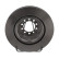 Disque de frein FCR371A Ferodo