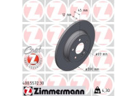 Disque de frein FORMULA S COAT Z 400.5572.30 Zimmermann