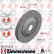 Disque de frein FORMULA Z DISQUE DE FREIN 100.3340.70 Zimmermann, Vignette 2