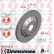 Disque de frein FORMULA Z DISQUE DE FREIN 100.3346.75 Zimmermann, Vignette 2