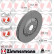 Disque de frein FORMULA Z DISQUE DE FREIN 100.3351.75 Zimmermann, Vignette 2