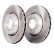 Disque de frein FORMULA Z DISQUE DE FREIN 150.3418.75 Zimmermann