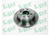 Disque de frein H1171P Lpr