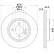 Disque de frein HC 8DD 355 131-981 Hella