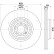 Disque de frein HC 8DD 355 132-221 Hella
