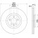 Disque de frein HC 8DD 355 132-261 Hella