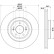 Disque de frein HC 8DD 355 132-651 Hella
