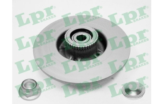 Disque de frein HUB BRAKE DISC - FULL COATED R1009PRCA Lpr