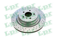 Disque de frein M4001VR Lpr