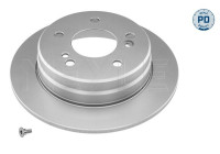 Disque de frein MEYLE-PD: Advanced design and technology. 015 523 0020/PD