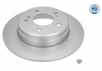 Disque de frein MEYLE-PD: Advanced design and technology. 015 523 0021/PD