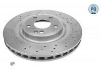 Disque de frein MEYLE-PD: Advanced design and technology. 083 521 0021/PD