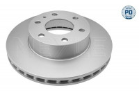 Disque de frein MEYLE-PD: Advanced design and technology. 283 521 0030/PD