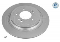 Disque de frein MEYLE-PD: Advanced design and technology. 37-15 523 0042/PD