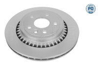 Disque de frein MEYLE-PD: Advanced design and technology. 515 523 0009/PD