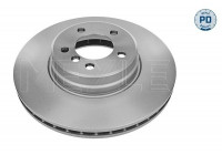 Disque de frein MEYLE-PD: Advanced design and technology. 53-15 521 0012/PD