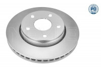 Disque de frein MEYLE-PD: Advanced design and technology. 57-83 521 0004/PD