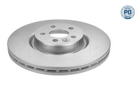 Disque de frein MEYLE-PD: Advanced design and technology. 583 521 0003/PD
