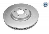 Disque de frein MEYLE-PD: Advanced design and technology. 715 521 0045/PD