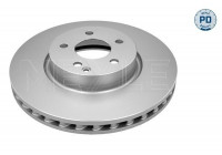 Disque de frein MEYLE-PD: Advanced performance and design. 083 521 0039/PD