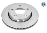 Disque de frein MEYLE-PD: Advanced performance and design. 115 523 1004/PD