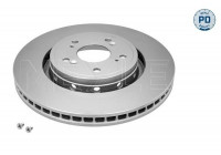 Disque de frein MEYLE-PD: Advanced performance and design. 31-83 521 0061/PD