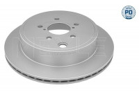 Disque de frein MEYLE-PD: Advanced performance and design. 34-15 523 0005/PD