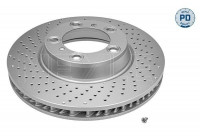 Disque de frein MEYLE-PD: Advanced performance and design. 483 521 0015/PD