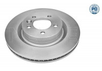 Disque de frein MEYLE-PD: Advanced performance and design. 53-83 521 0004/PD
